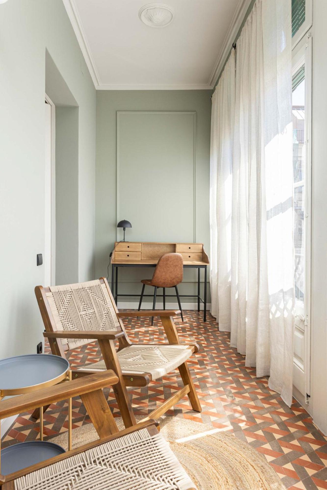 Leilighet Spacious Stylish 4-bedroom Modernist Barcelona